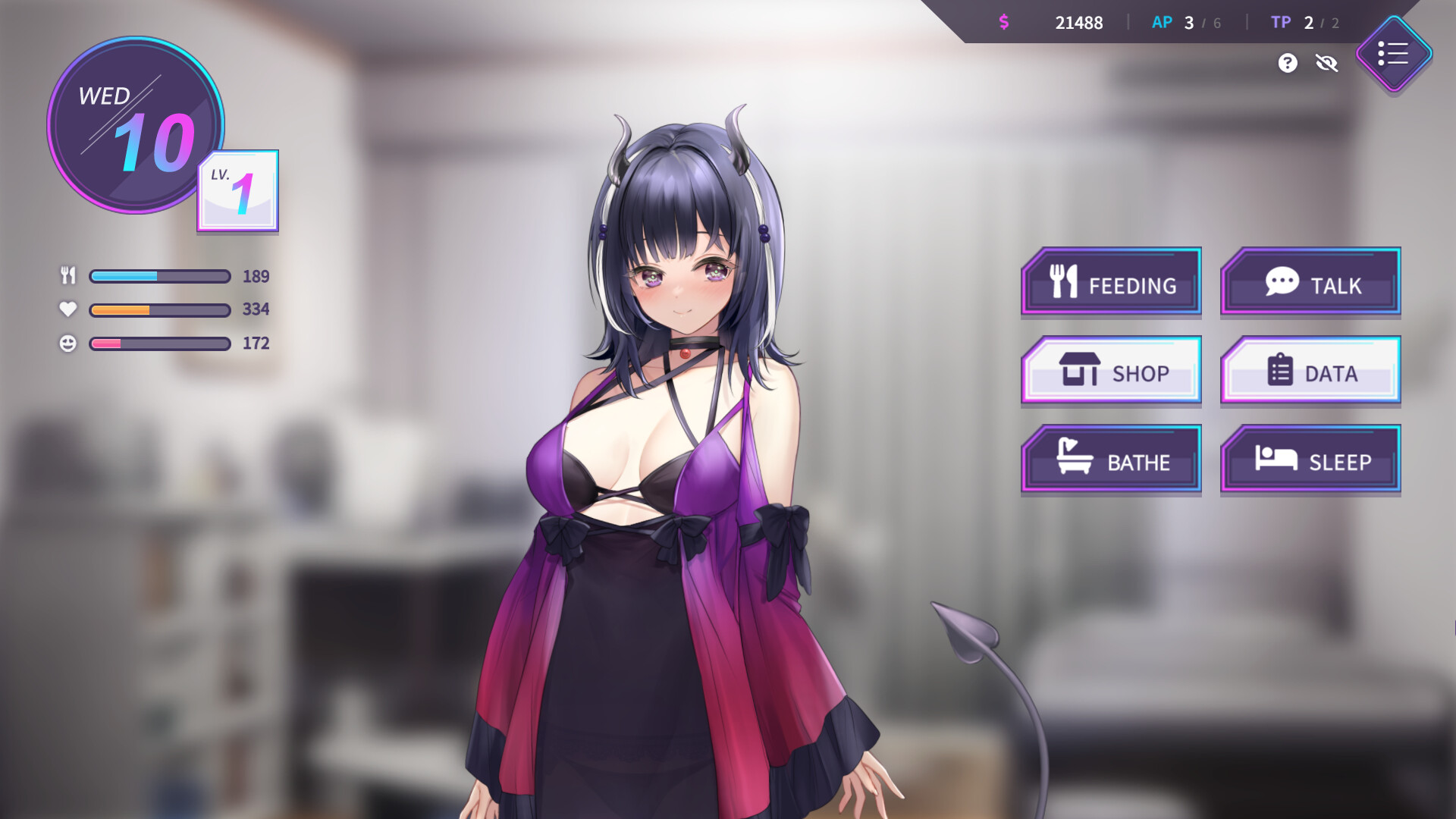 [SLG中文/动态]魅魔莉莉姆想要升级 官方中文步兵版[/1.1G盘]