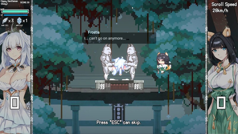 【ACT/像素/动态/STEAM官中/口交/巨乳】下来啊！冰鸟/是男人就下一百层/Falling with Ice Phoenix[Ver0.67体验版]【PC/1.70G】